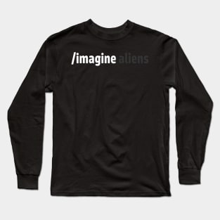 Imagine Aliens Long Sleeve T-Shirt